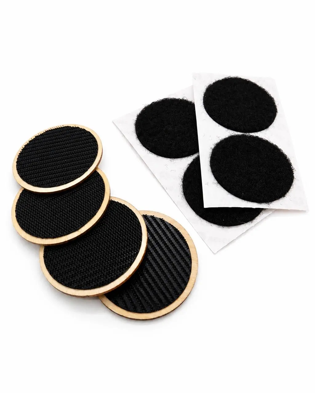 Hook & loop mounting set